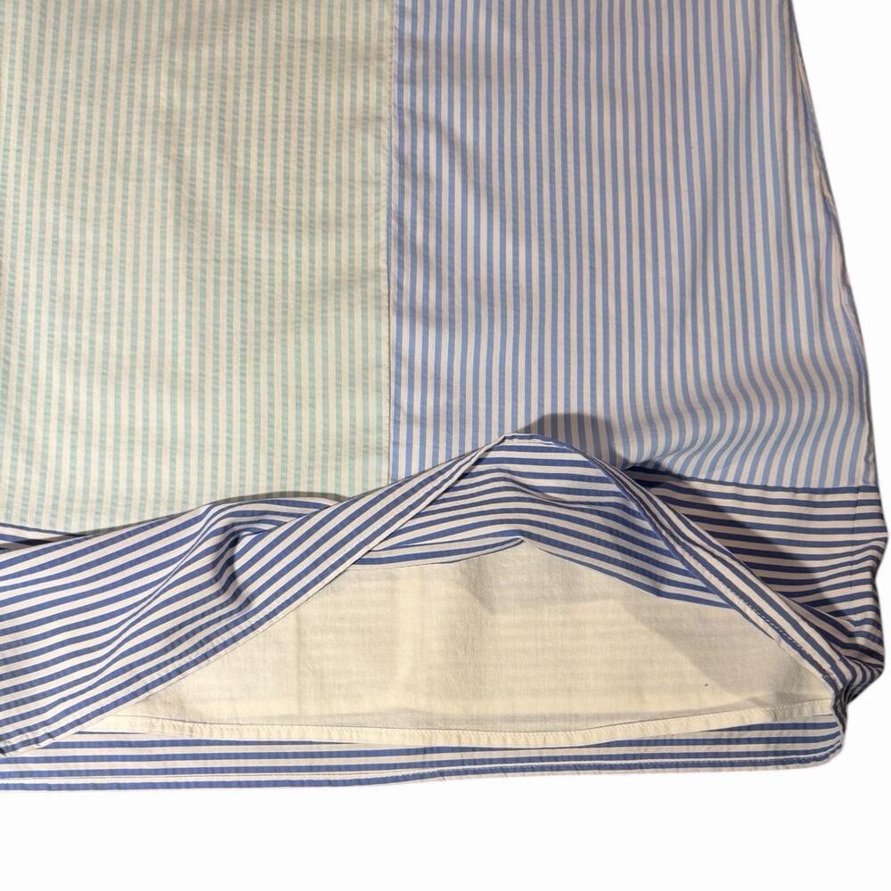 Vineyard Vines Seersucker Colorblock Tie Back Shift Dress - 146th Kentucky Derby - Picture 9 of 16